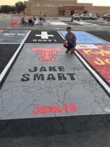 Jake Smart Combines Faith, Texas Tech Pride and VR for Senior Parking Spot