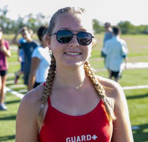 Khloe came to Wylie from another district and began band in seventh grade.
