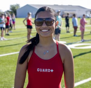 Melaina, a seven-year flute player, approaches leadership by making room for people.