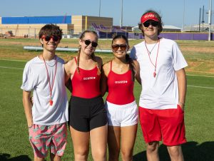 The four are beginning their season on a new practice field made possible through the voter-approved 2023 Wylie ISD Bond.