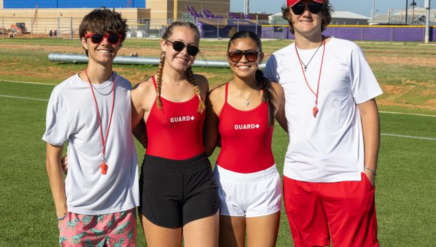 The four are beginning their season on a new practice field made possible through the voter-approved 2023 Wylie ISD Bond.