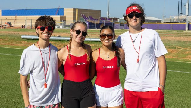 The four are beginning their season on a new practice field made possible through the voter-approved 2023 Wylie ISD Bond.