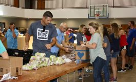 Zion Lutheran Packs 2,500 Boxes For Needy