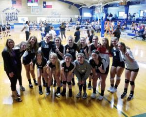 Last 8th grade Volleyball Game against Lee